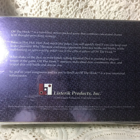 New SEALED Off the Hook Poker Gone Wild! Players ages 10-100! - Picture 2 of 3